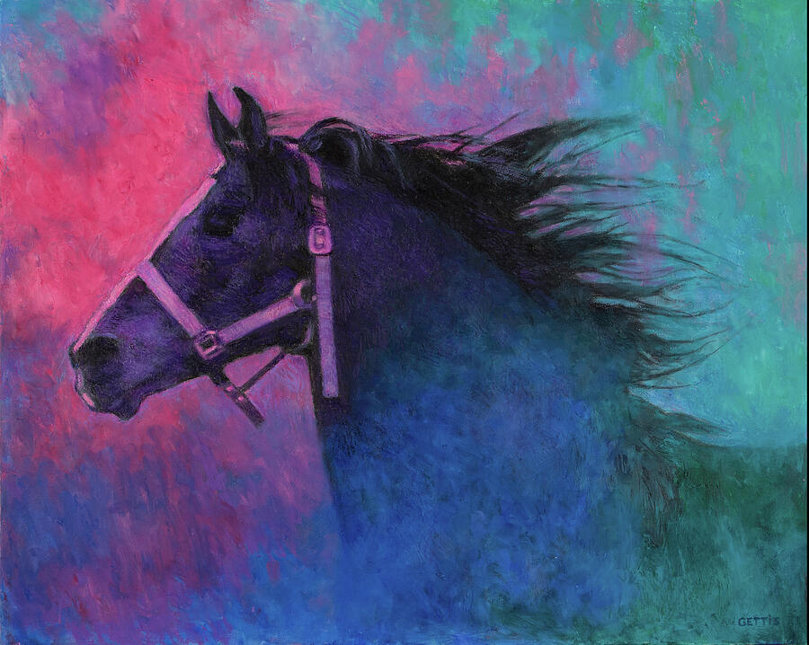 Mystery Horse Mixed Media by Jeff Gettis