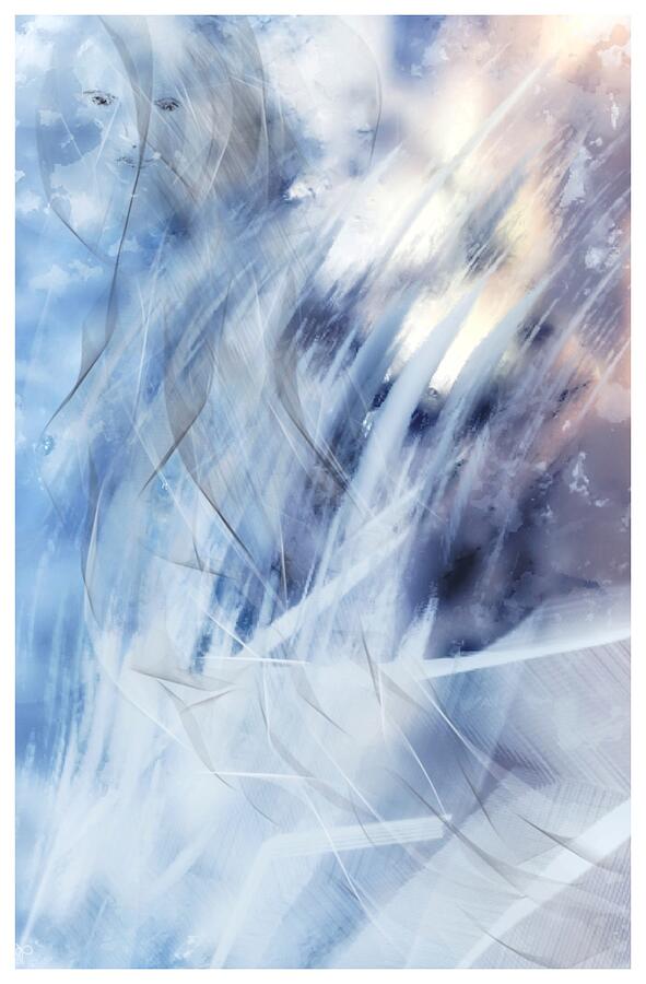 Abstract Digital Art - Mystery unseen  by Stephania Parent