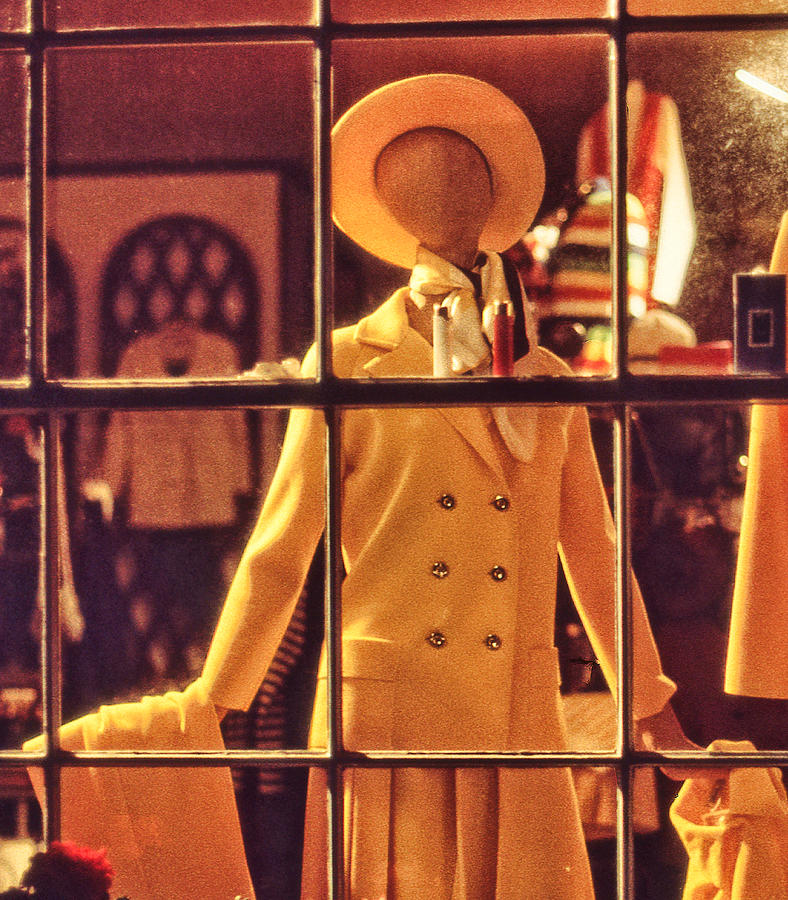 Mystery Woman in Yellow Photograph by Russel Considine