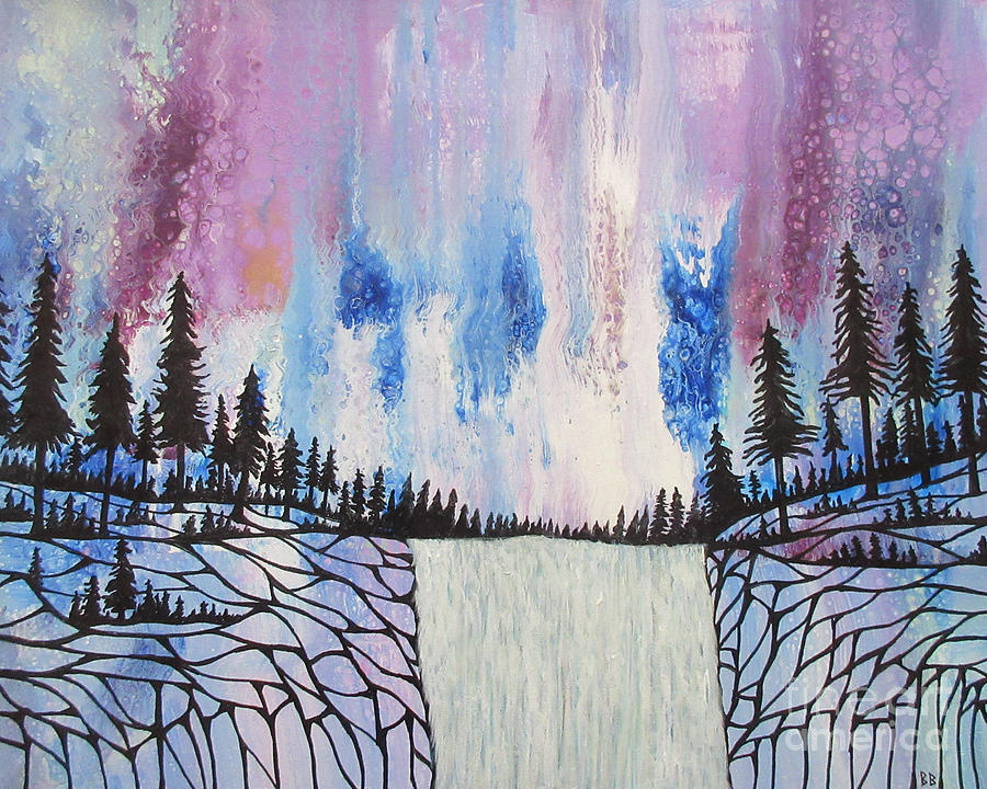 Mystic Falls  Painting by Bradley Boug