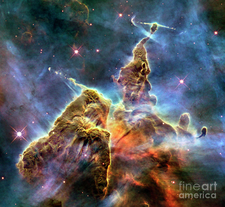 Mystic Mountain Hubble view Photograph by David Zanzinger