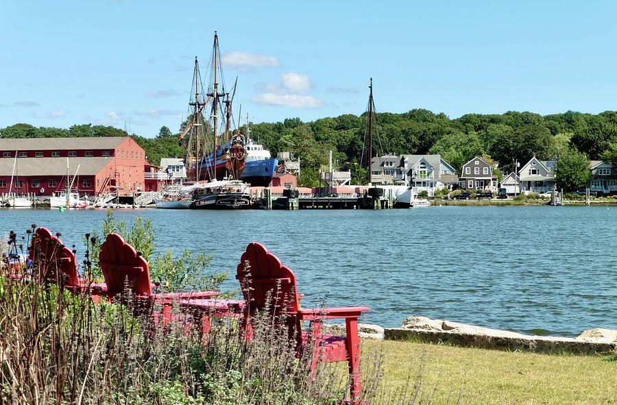 Mystic River Mystic CT Photograph by SM Hall Fine Art America