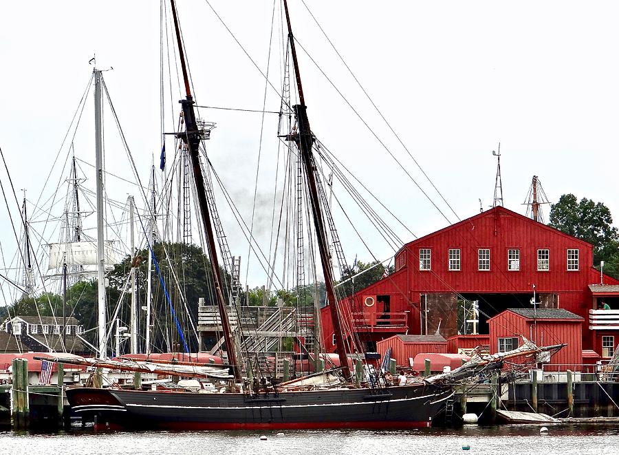 Mystic Seaport Connecticut  Photograph by Ira Shander
