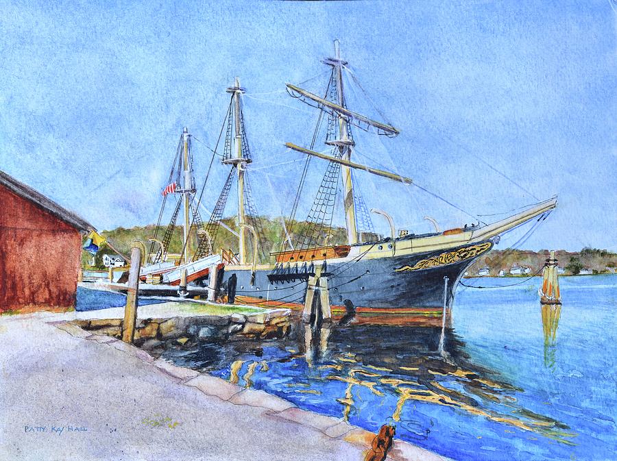 Mystic Seaport Joseph Conrad Painting by Patty Kay Hall