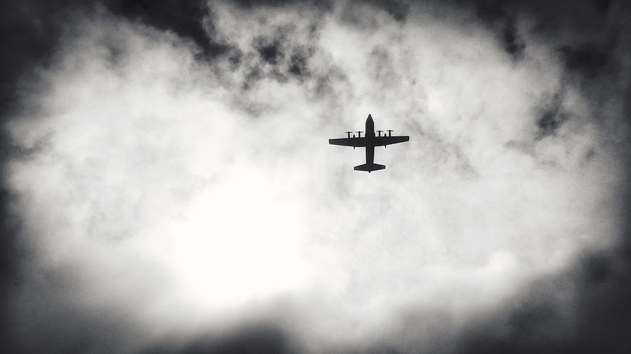 Mystic Aircraft Under Sunny Cloudscape Photograph by Marco Sales