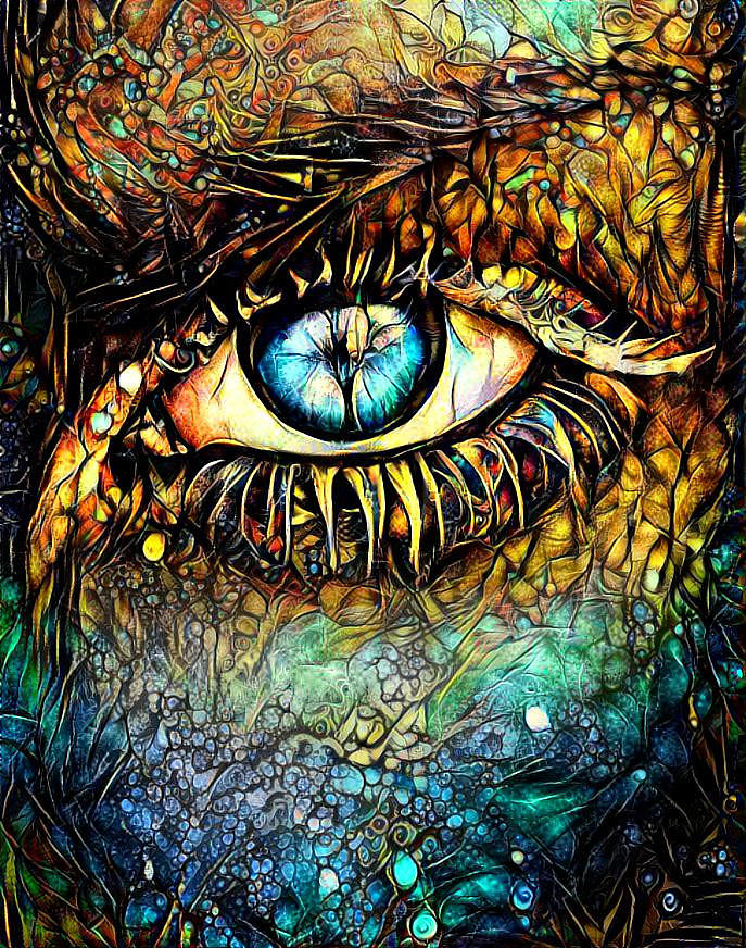 Mystical Eye Digital Art by Bob Smerecki