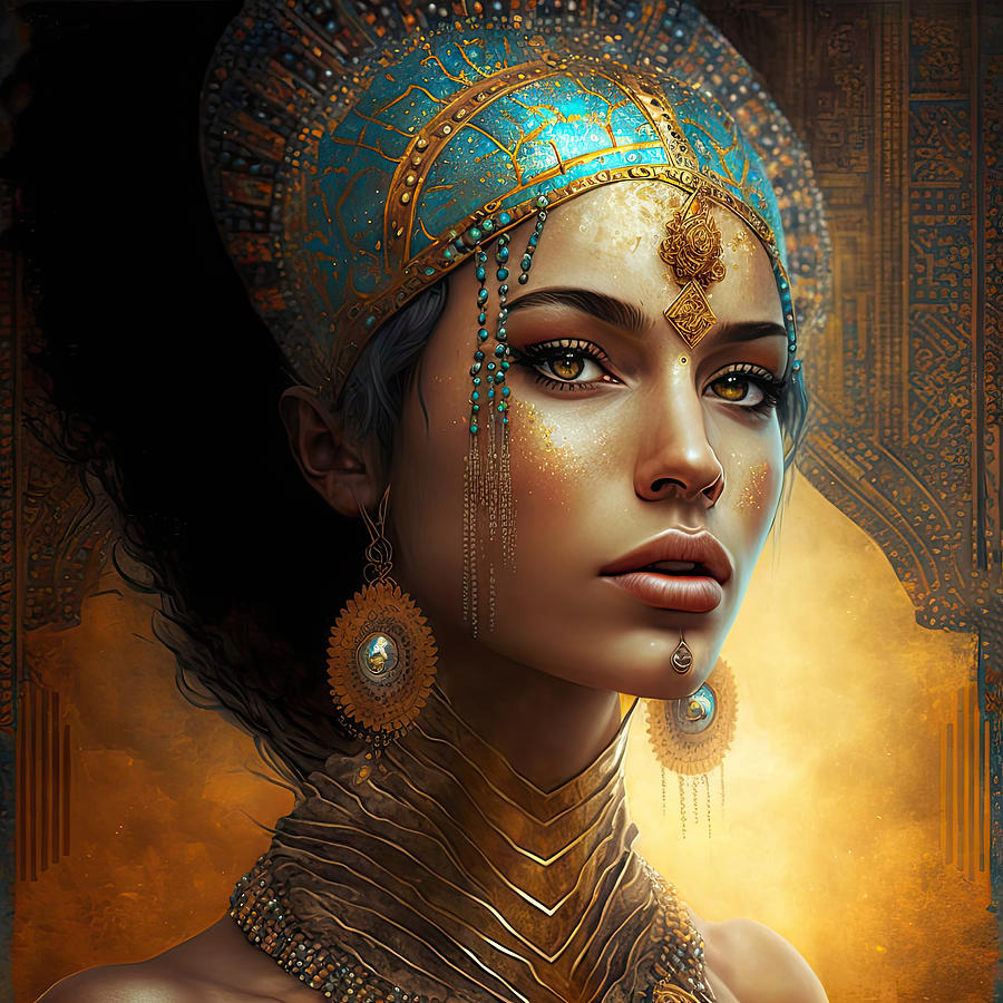 Mystical Goddess #57 Digital Art by Cypher Art - Fine Art America