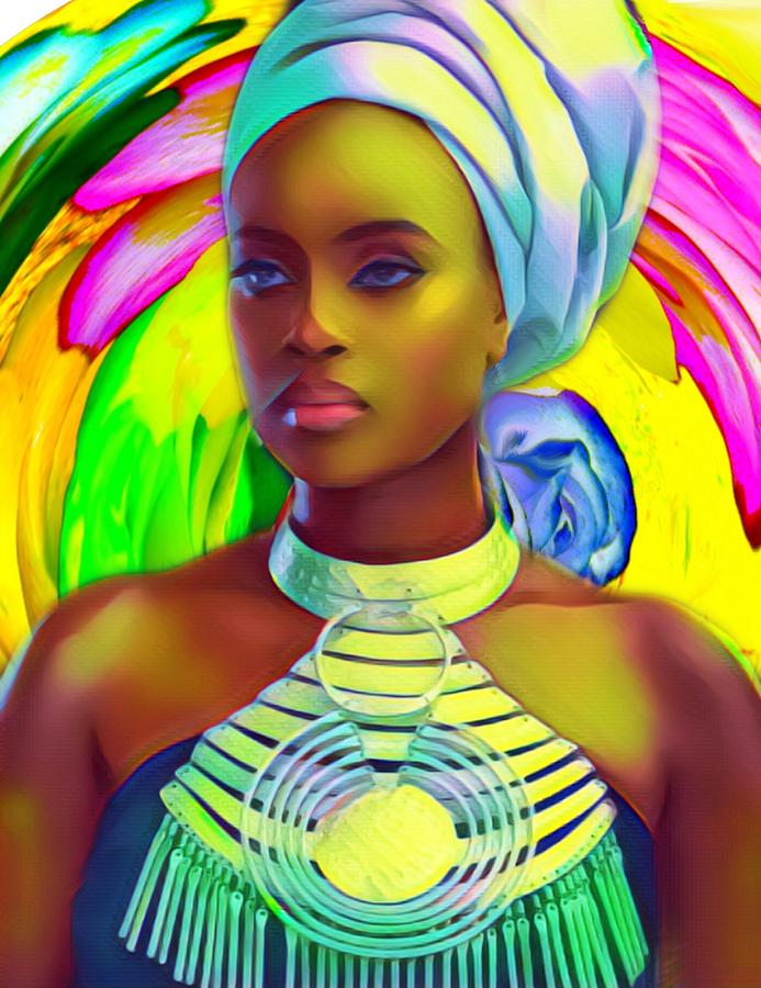 Mystical Lady Digital Art by Gayle Price Thomas