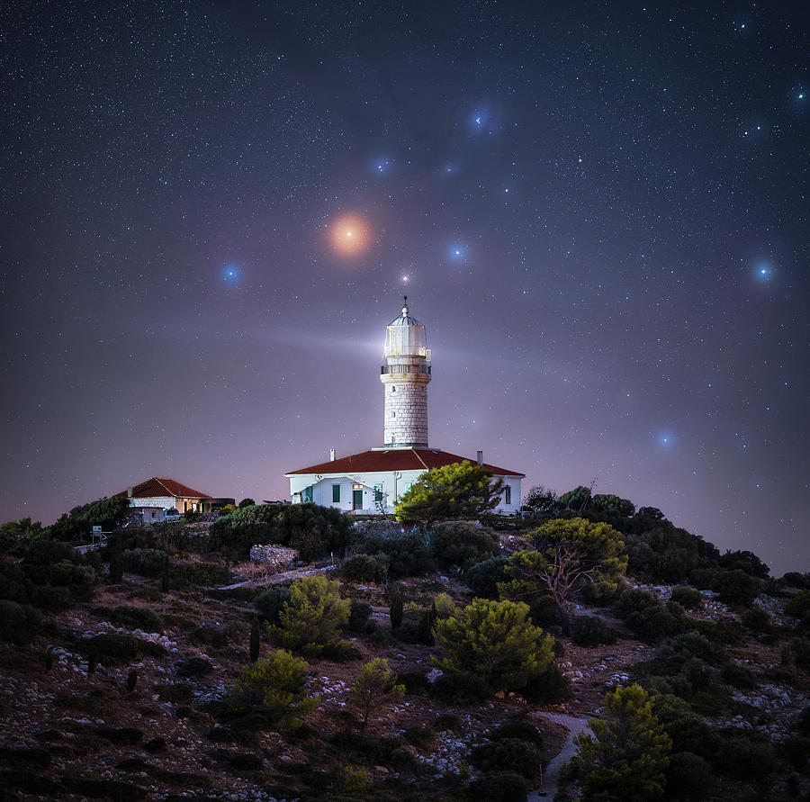 Mystical lighthouse Struga Photograph by Uros Fink - Fine Art America