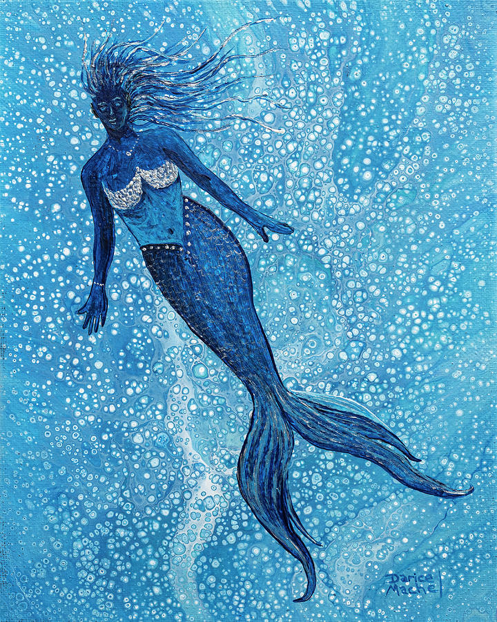 Mystical Mermaid Painting by Darice Machel McGuire