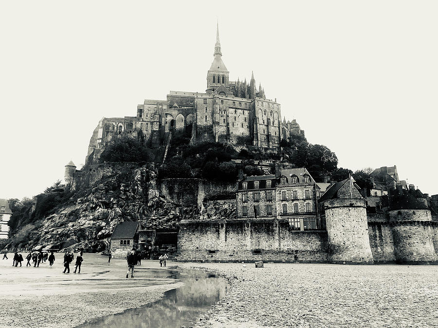 Mystical Mont Saint Michel Photograph by Lorraine Devon Wilke