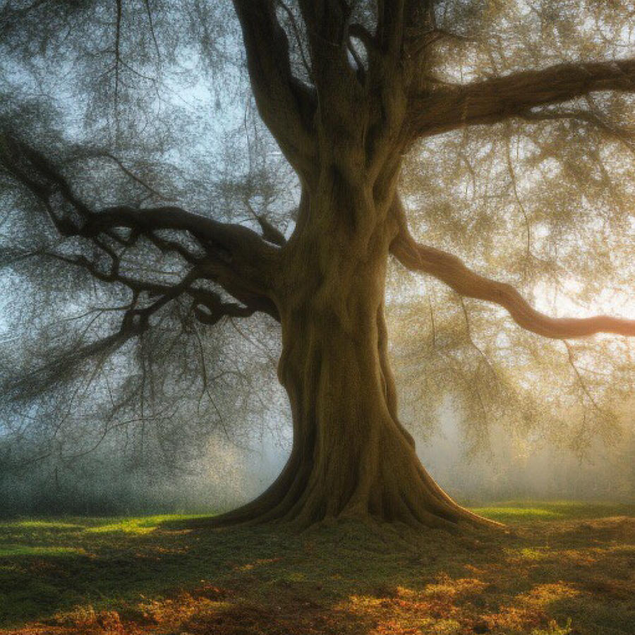 Mystical Tree Digital Art by Dean Marston - Pixels