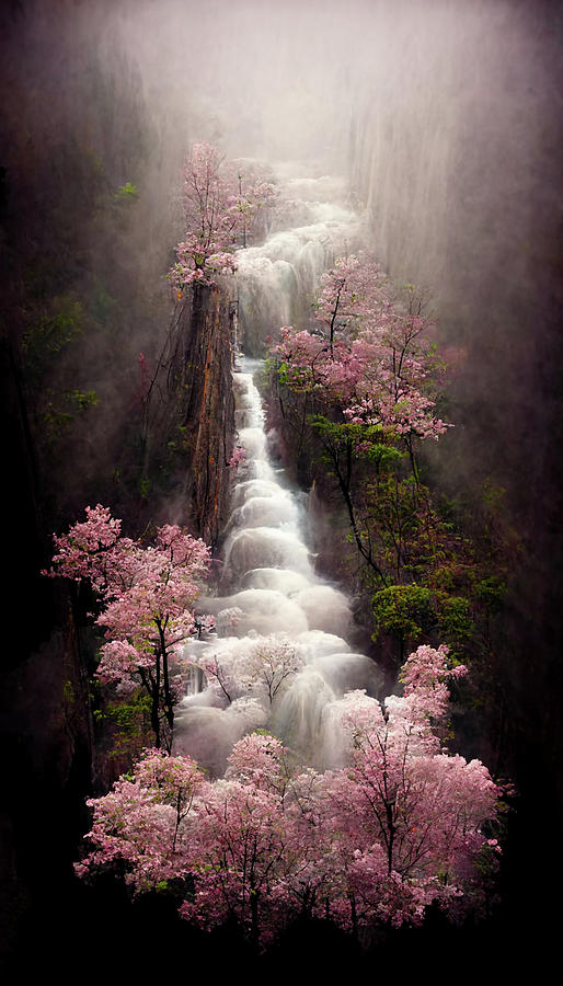 Mystical Waterfalls Photograph by Athena Mckinzie - Pixels