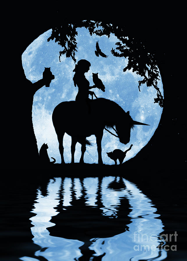 Fantasy Unicorn Poster by Stephanie Laird - Fine Art America