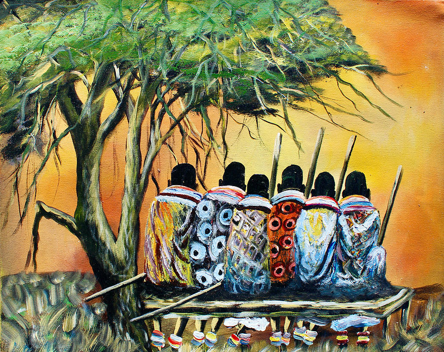 N-221 Painting by John Ndambo