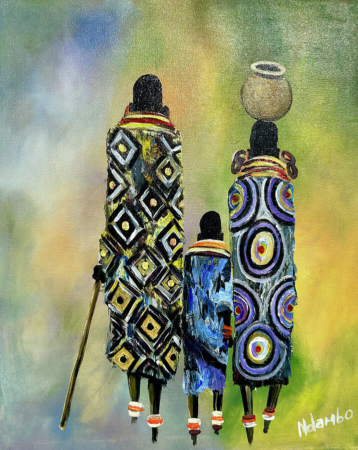 N-225 Painting by John Ndmabo N-225 Painting by John Ndmabo