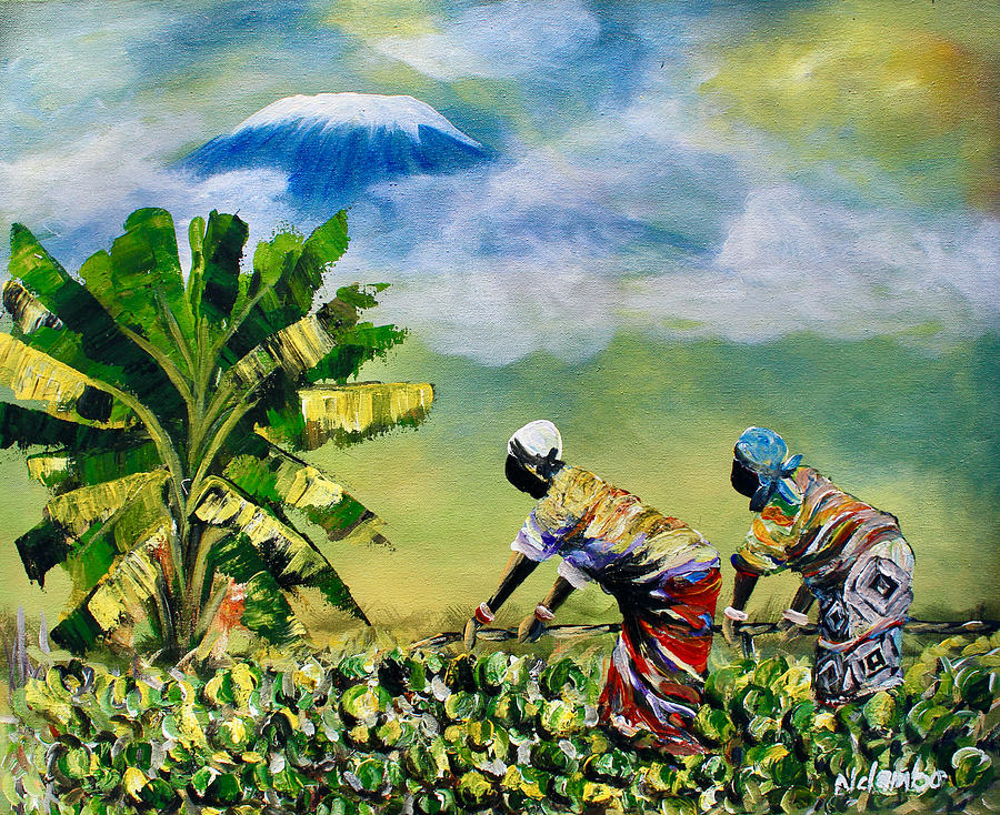 N-233 Painting by John Ndambo