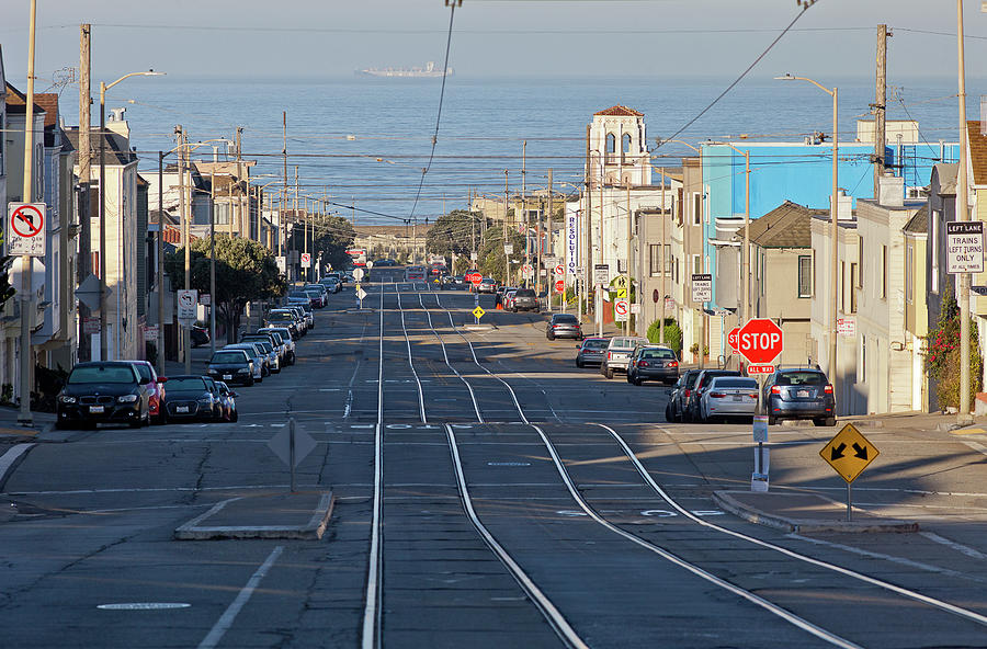 San Francisco Photograph - Sunny  Morning to the Pacific Shore by Daniel Furon