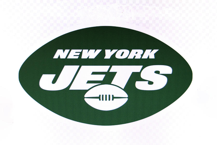 N Y Jets Logo Photograph by Allen Beatty