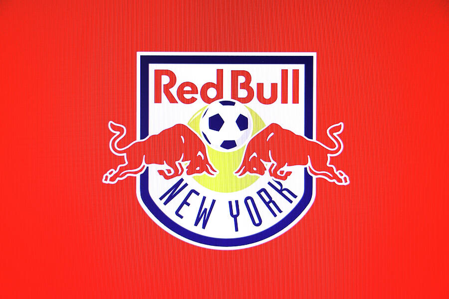 N Y Red Bulls Logo Photograph by Allen Beatty