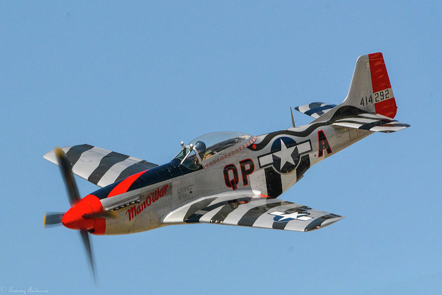 NA P-51D Mustang Man O War Photograph by Tommy Anderson