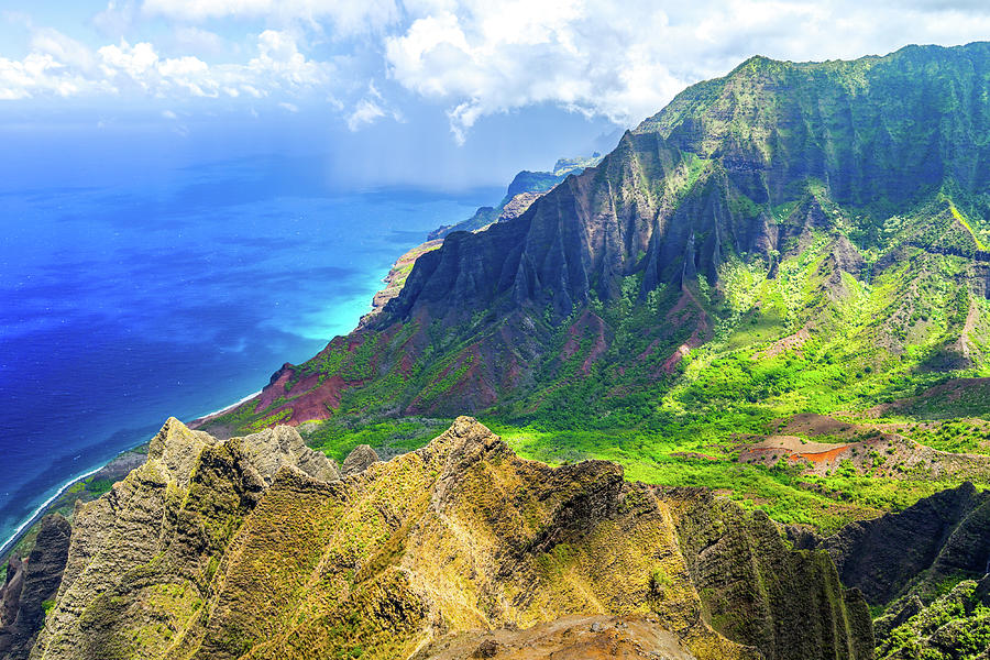 Na Pali Coast Photograph by Paul Lambie - Fine Art America