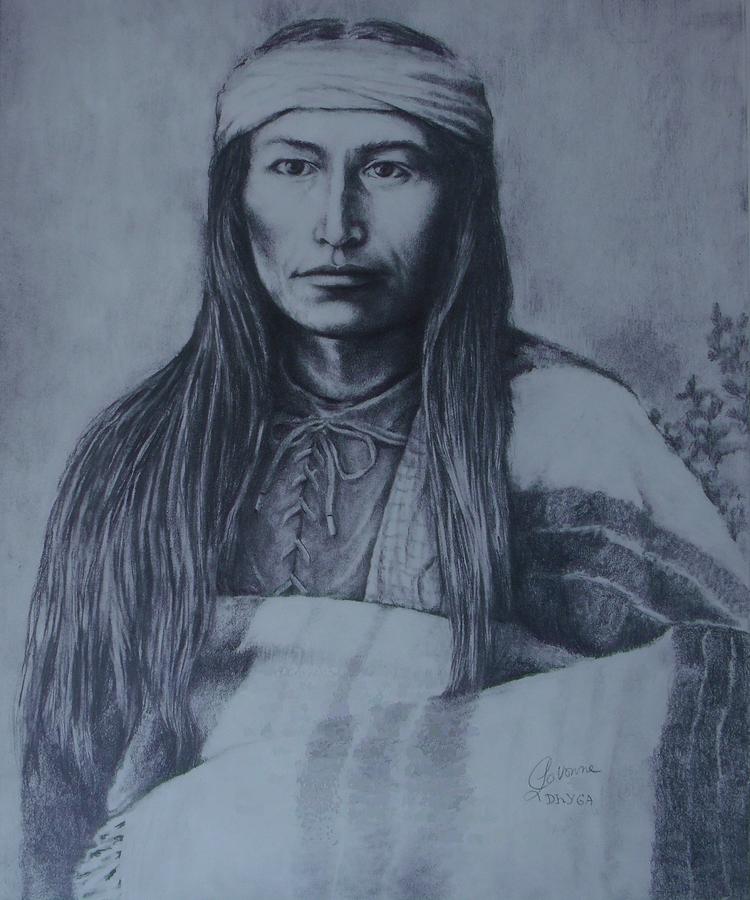 Naiche Drawing by LaVonne Kennedy - Fine Art America