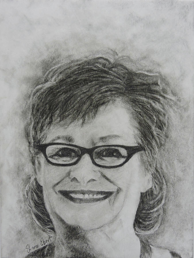 Nadine Drawing by Sharon Ebert | Fine Art America