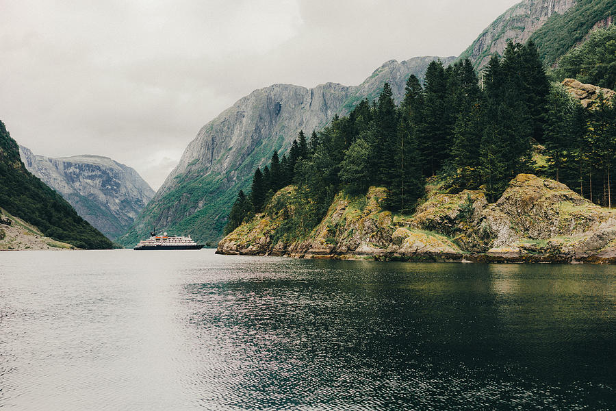 Naeroyfjord in Norway Photograph by Oleh_Slobodeniuk