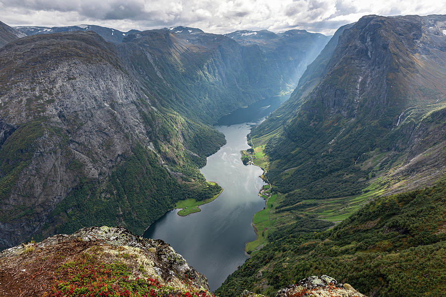 Naeroyfjord,Norway Photograph by Andreas Levi