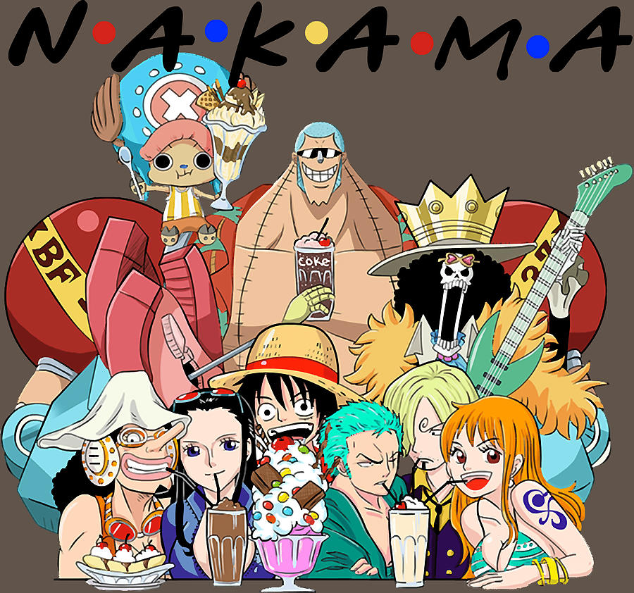 NAKAMA Classic Digital Art by Dai Doan
