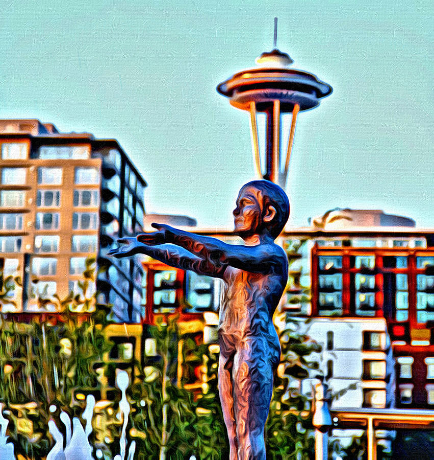 Naked In Seattle Photograph by Alice Gipson