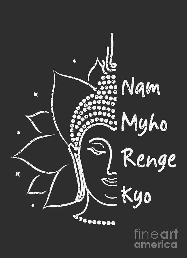 Nam Myho Renge Kyo 2 Digital Art by Michael Volpicelli