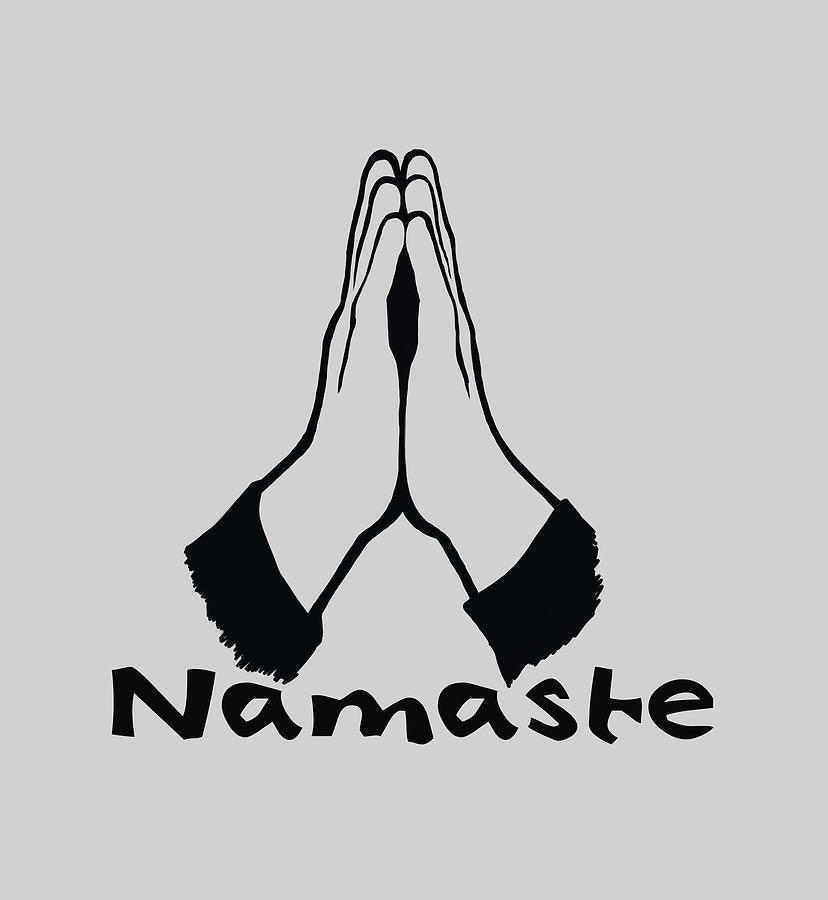 Namaste Digital Art by Anne Park - Fine Art America