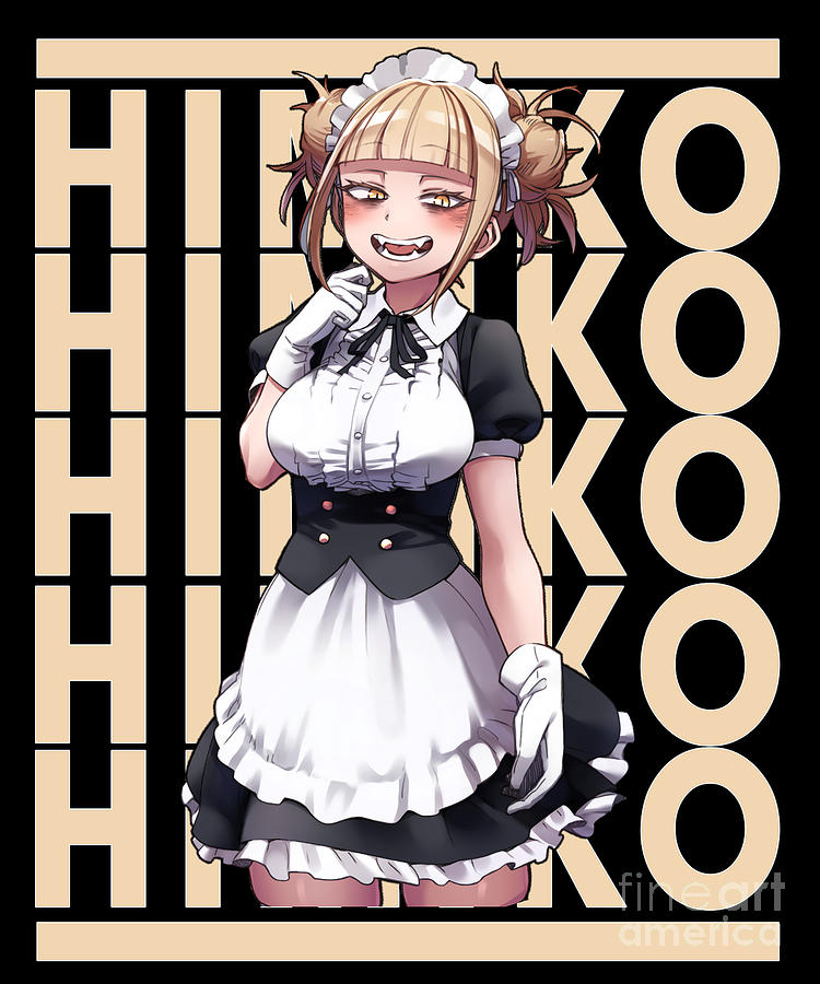 Name Toga Himiko My Hero Academia Retro Drawing by Fantasy Anime | Fine ...