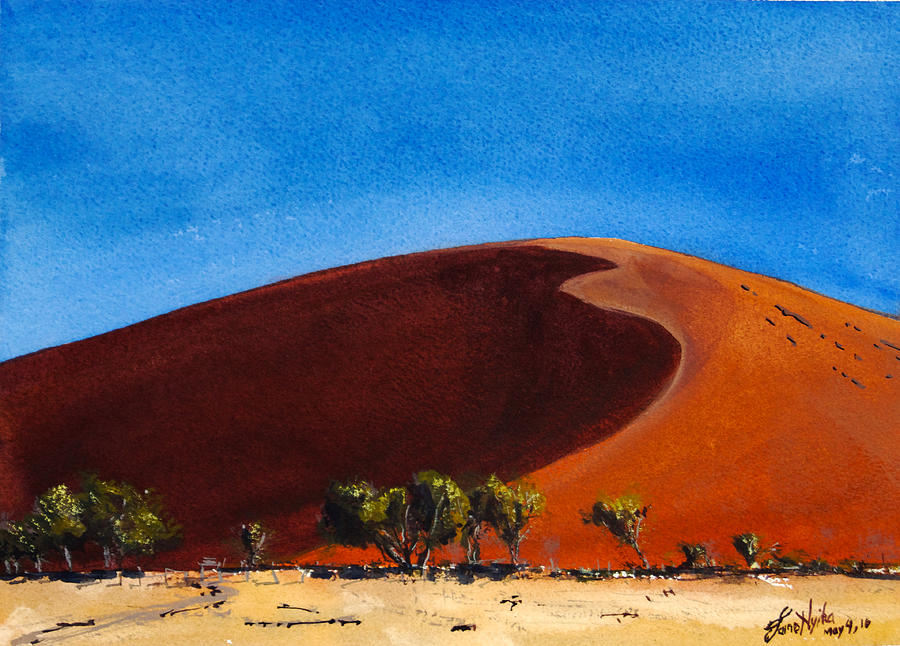 Namib Dune 2 Painting by James Nyika - Fine Art America