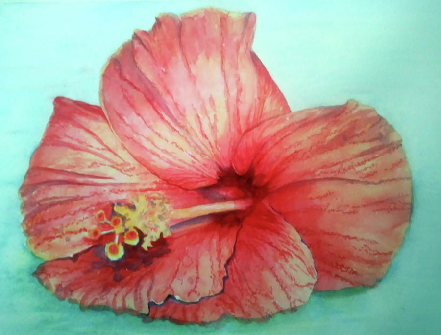 Nancys Flower Painting by Barbara F Johnson