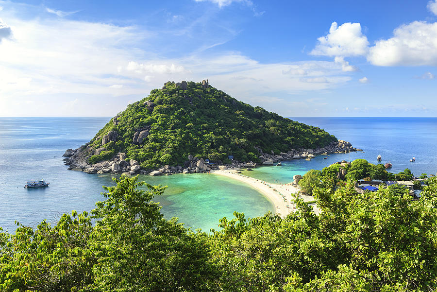 Nangyuan Island View Point with Blue Sky Day Photograph by DoctorEgg