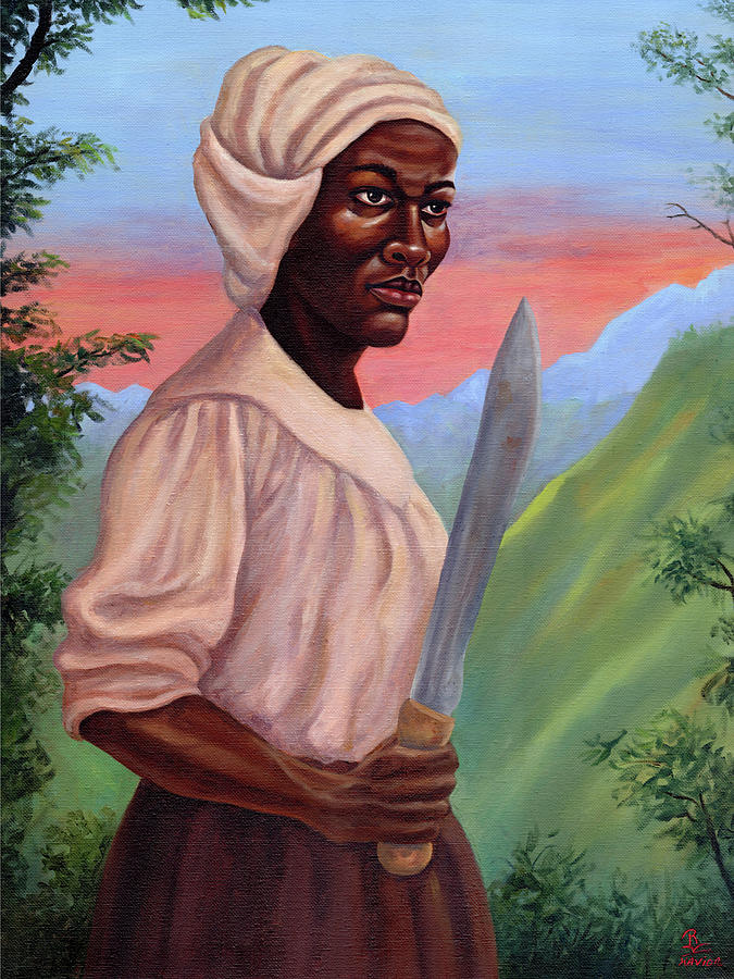 Nanny of the Maroons Painting by Kavion Robinson - Pixels