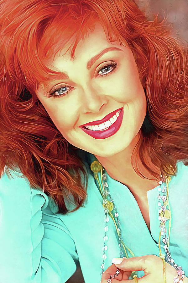Naomi Judd Mixed Media - Naomi Judd Art Love Can Build A Bridge by Danette West by The Rocker Chic