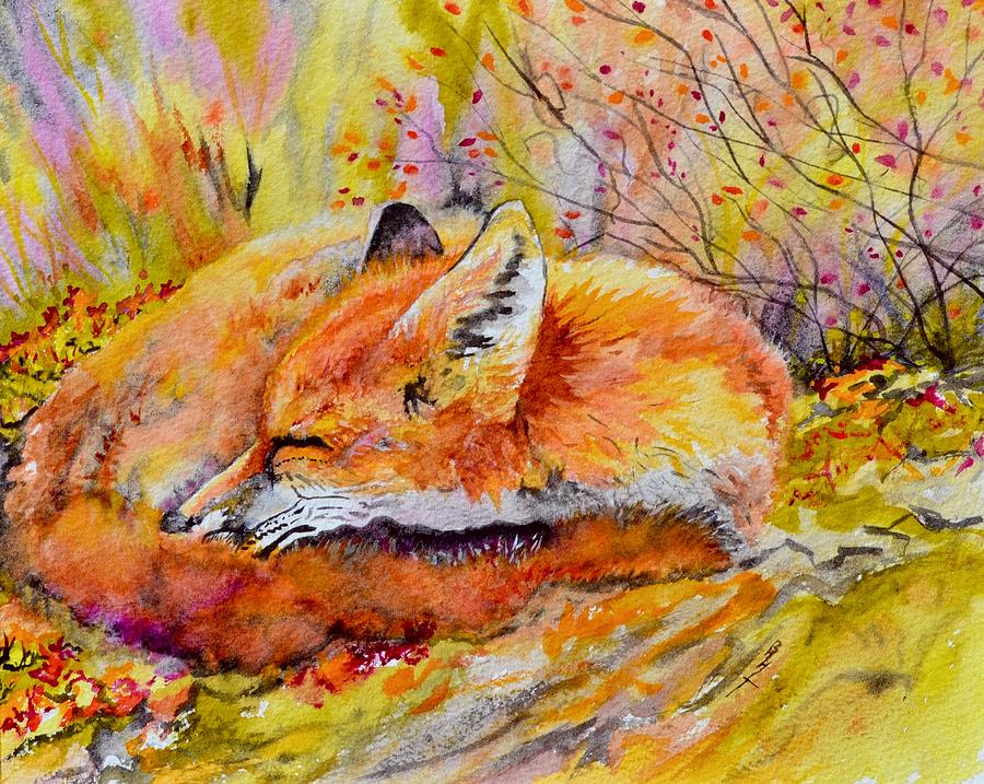 Nap Painting by Beverley Harper Tinsley