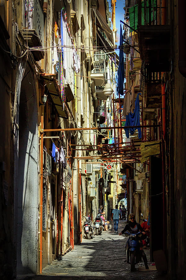 Naples Alley 2 Photograph by Bill Chizek