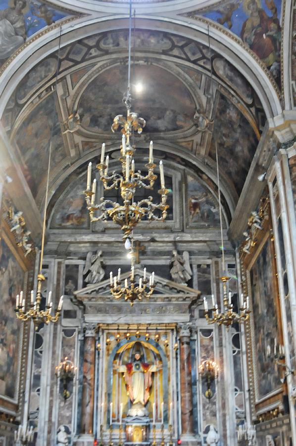 Naples Church Interior Image 13 Photograph