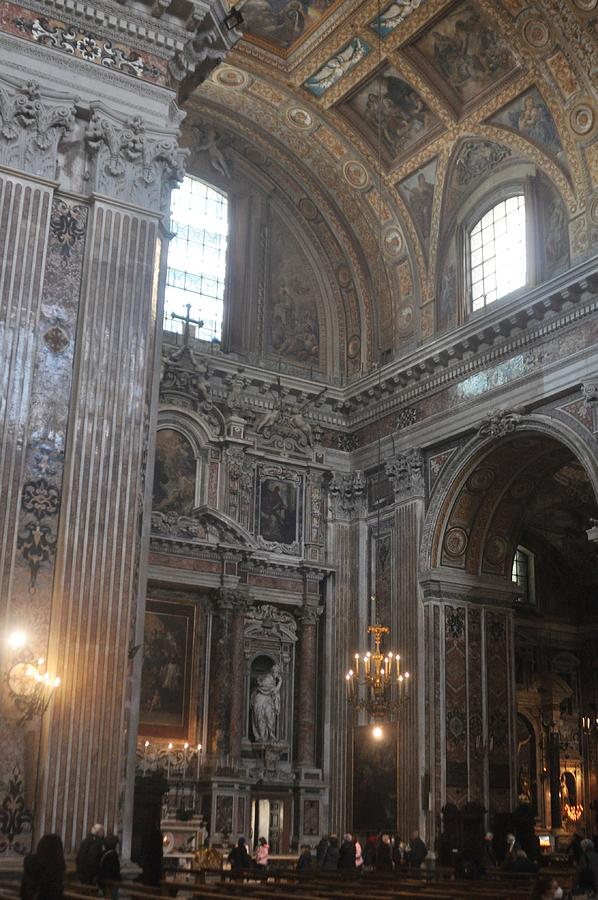 Naples Church Interior Image 4 Photograph by John Hughes - Fine Art America