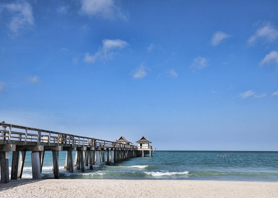 Naples Pier Photograph by Mary Pille