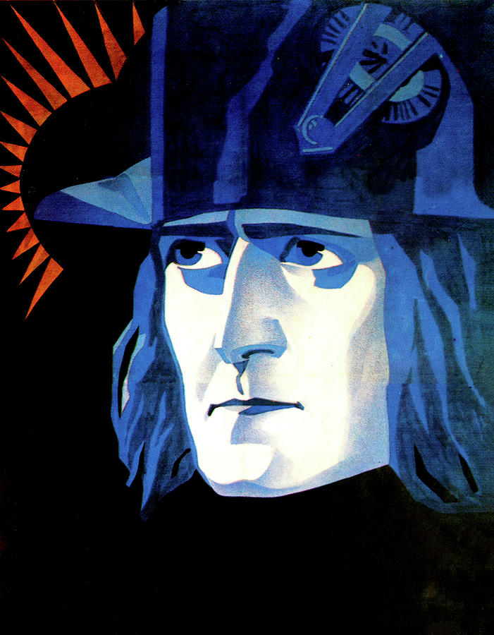 Napoleon, 1927, movie poster painting by Alfred Hermann Painting by Stars on Art