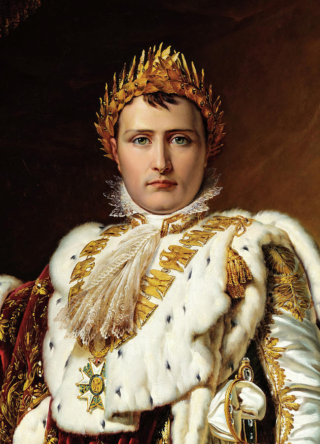 Napoleon Bonaparte, Emperor of the French, in Coronation Regalia ...