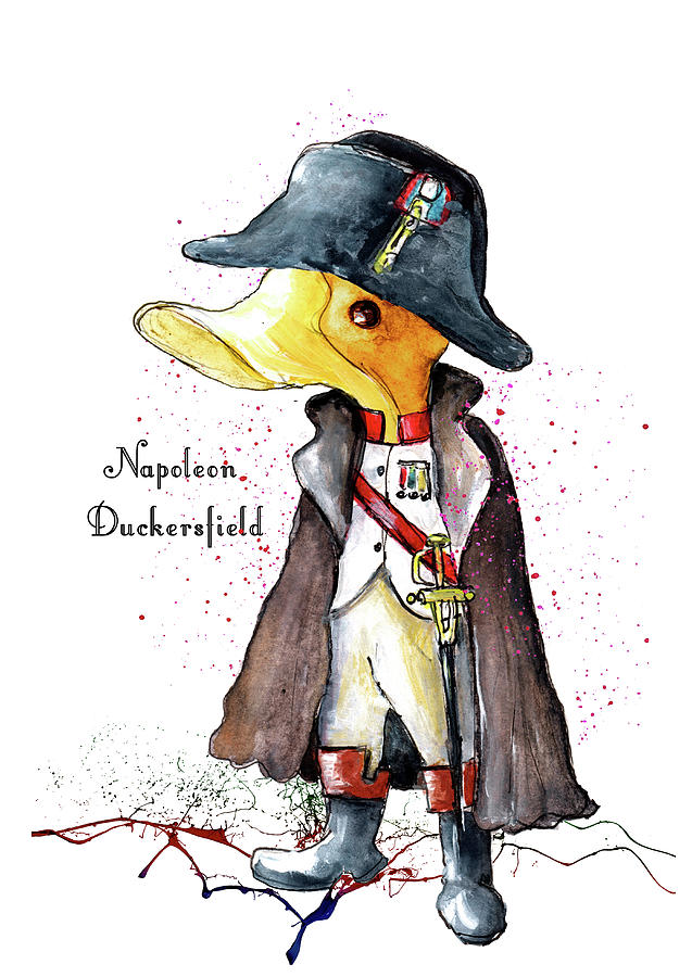 Napoleon Duckersfield Painting by Miki De Goodaboom