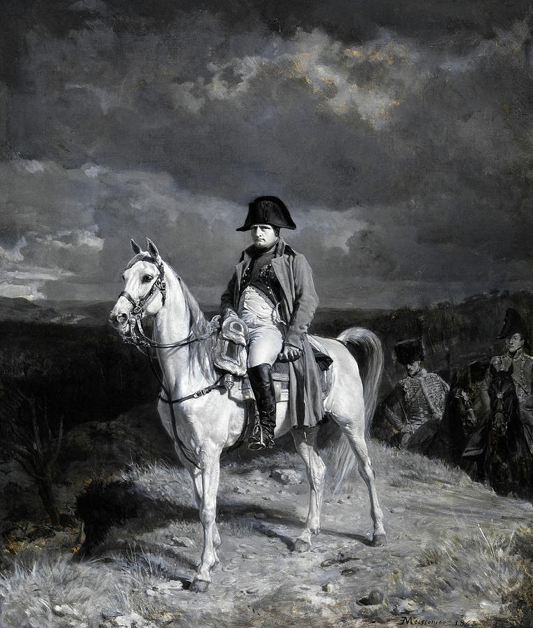 Napoleon I In 1814, 1863 Painting By Ernest Meissonier - Pixels