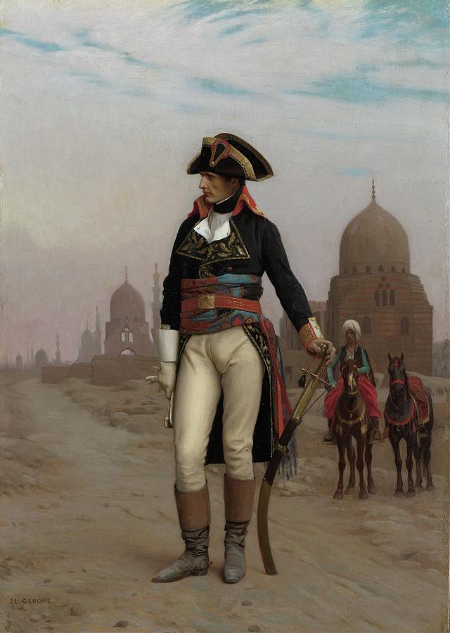 Napoleon in Egypt 1867 Painting by Jean Leon Gerome